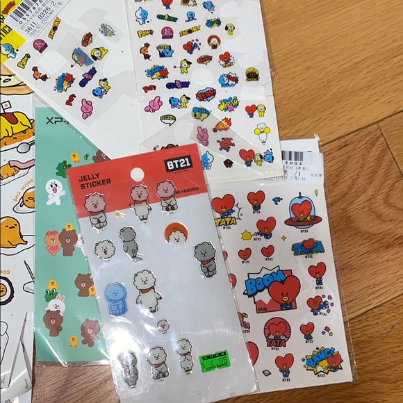 Cute Characters Sticker Set - Picture 4 of 4